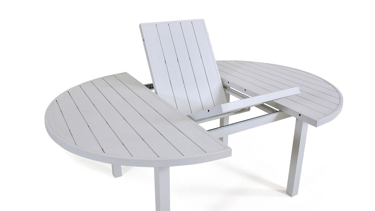 Esstisch ausziehbar 145/197 cm, rund